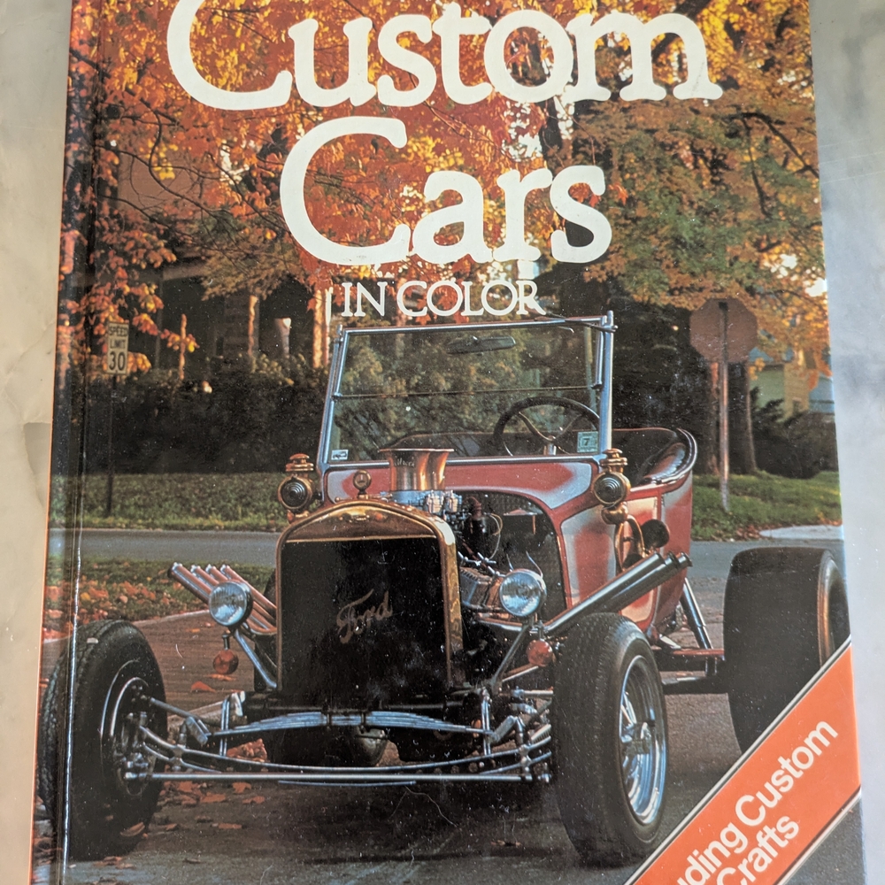 Custom Cars In Color Book Including Custom Crafts, 1981 Octopus Richard Nicholls